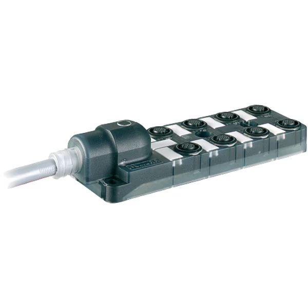 EXACT12, 8XM12, 5-POLE, MOULDED CABLE, 10.0m PUR/PVC 16x0, 34+3X0.75, UL/CSA, Murr Elektronik, Mfr#: 8000-88510-3981000